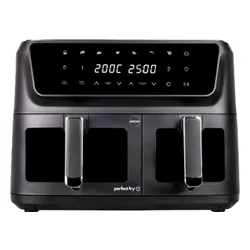 Air Fryer Frytkownica beztłuszczowa ELDOM FR220 Dualo 11l z podwójnym koszem i okienkiem do obserwacji postępów gotowania