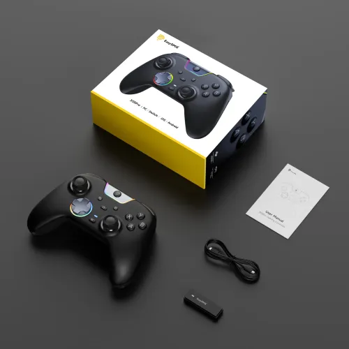 Pad EasySMX X05Pro do Nintendo Switch, PC Bezprzewodowy Czarny