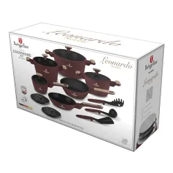 Zestaw garnków BERLINGER HAUS Leonardo Nordic BH-8306 (15 elementów)