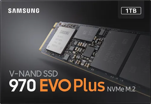 Samsung 970 EVO Plus SSD 1 TB M. 2 2280 PCI-E x4 Gen3 NVMe (MZ-V7S1T0BW)