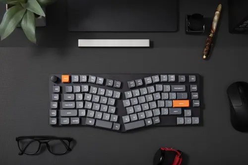 Klawiatura KEYCHRON K15 Max (Alice Layout) QMK Wireless Custom Mechanical Gateron Brown 2.0 Low Profile Switch