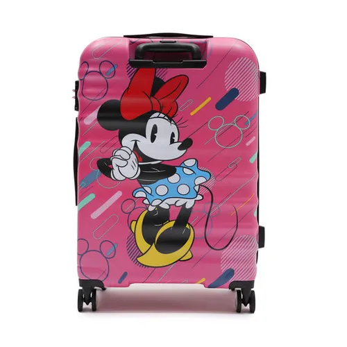 Средний жесткий чемодан American Tourister Wavebreaker Disney 85670-9846-1cnu Minnie Futrure Pop