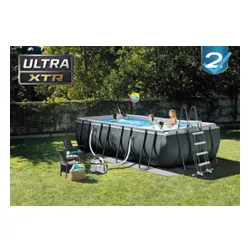 Basen ogrodowy stelażowy ULTRA XTR 549x274 x132 cm z pompą filtrującą INTEX 26356 NP