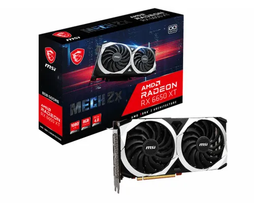 Karta graficzna MSI Radeon RX 6650 XT MECH 2X OC 8GB GDDR6 128bit