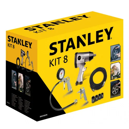 Ударный гайковерт с аксессуарами Stanley 9045769stn