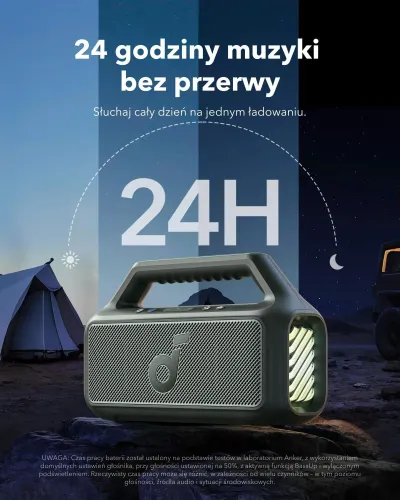 Głośnik Bluetooth Soundcore Boom 2 80W Zielony