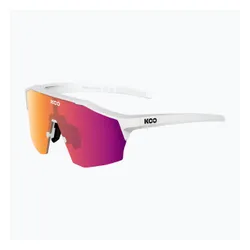 Okulary przeciwsłoneczne Koo Alibi white matt/photochromic fuchsia