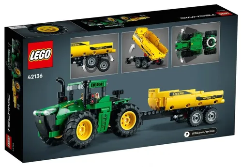 LEGO Technic 42136 трактор John Deere 9620r 4WD