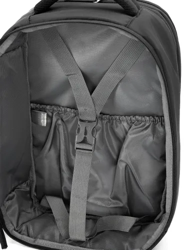 Plecak kabinowy z poszerzeniem Wittchen Free on Board 24 l - czarny