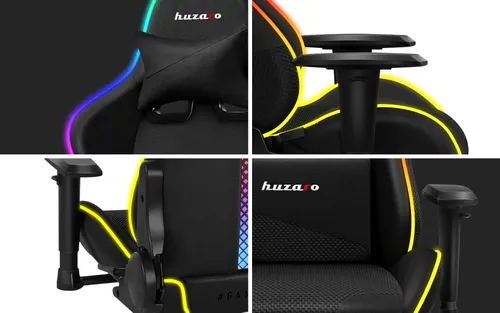 Fotel HUZARO Force 6.3 RGB Mesh