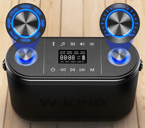 Głośnik mobilny W-KING H10 Czarny