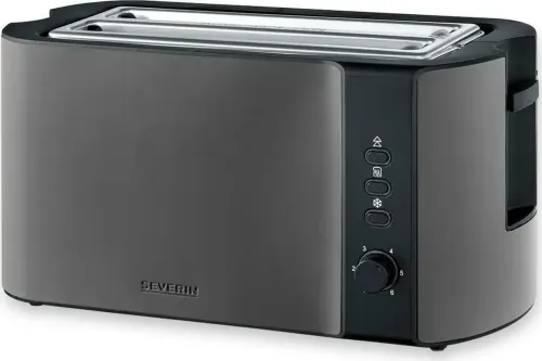 Severin AT 9341 Toster automatyczny ciemny inox-stal nierdzewna
