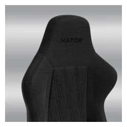 Fotel Hator Darkside 3 Fabric Size M Gamingowy do 100kg Tkanina Czarny