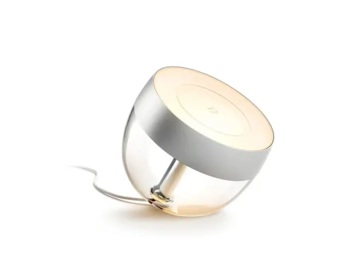 Lampa biurkowa Philips Hue White and Colour Ambiance Iris Srebrny