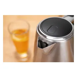 Электрический чайник Zelmer Elegant Line серебряно-черный