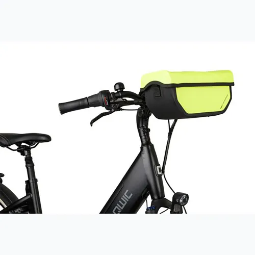 Torba rowerowa na kierownicę AGU Clean Handlebar Bag Klickfix M 5 l neon yellow