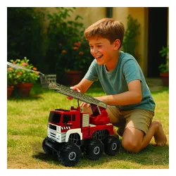 Samochód zdalnie sterowany LEXIBOOK Wóz strażacki Crosslander Pro RCP20