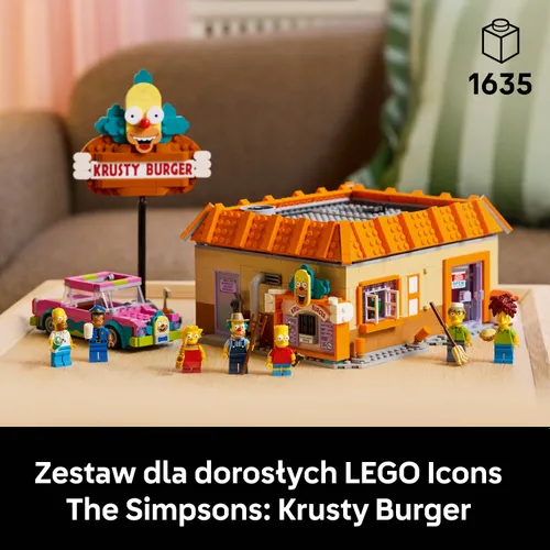 LEGO 10352 ICONS The Simpsons Krusty Burger