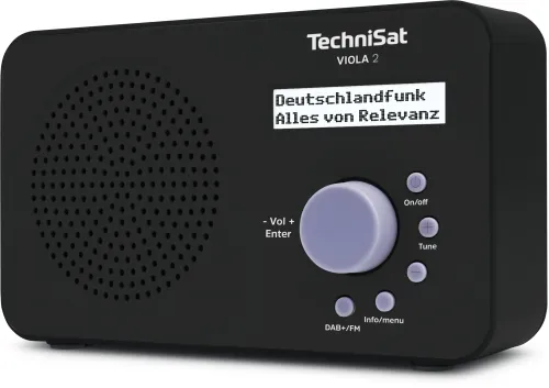 Radioodbiornik TechniSat VIOLA 2 Radio FM DAB+ Czarny