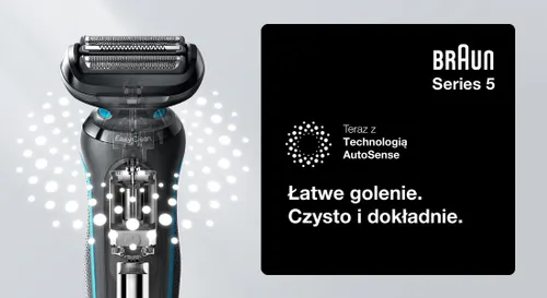 Golarka BRAUN Seria 5 51-M1000S Na mokro i sucho