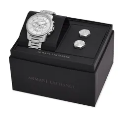 Armani Exchange Banks Hediye Seti Saat AX7141 Gümüş