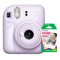 Aparat Fujifilm Instax Mini 12 Purpurowy + wkłady 10szt