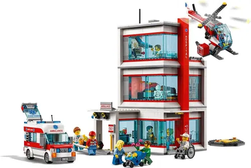 Конструктор Lego City больница (60204)