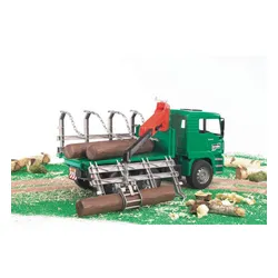 Bruder Professional Series MAN Timber Truck with Loading Crane (02769)