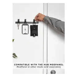 Brelok Alpaka HUB Keychain - black