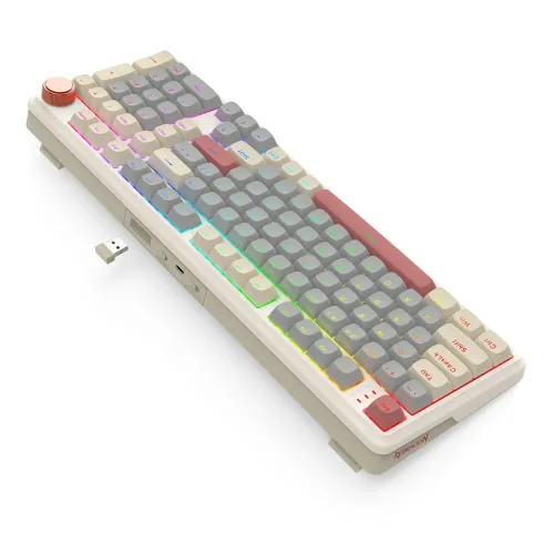Klawiatura mechaniczna Redragon EISA 100 K768WGR-WL