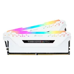 Pamięć Corsair Vengeance RGB PRO, DDR4, 32 GB, 3200MHz, CL16 (CMW32GX4M2E3200C16W)