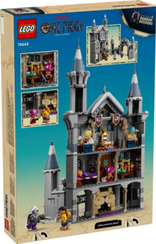 LEGO 75645 ONE PIECE: Битва у замка Драм, набор кубиков 9+