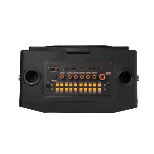 Power Audio Musicmate MM-SC900 PartyStar 250W Mikrofon Karaoke Bluetooth Czarny