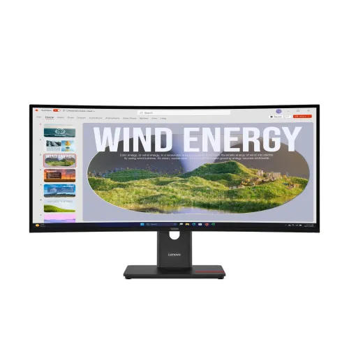 Monitor Lenovo ThinkVision T34WD-40 (64AEGAT1EU) 34" 3K VA 120Hz 4ms Zakrzywiony