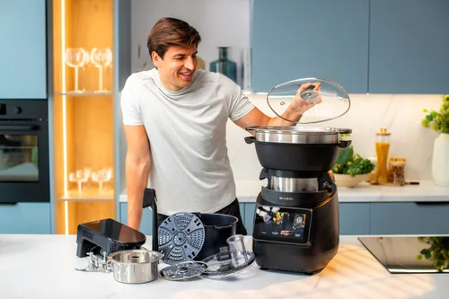 Wielofunkcyjny robot kuchenny ICOOOK PRO MRK-58 (WiFi) z wagą i funkcją Air Fryera