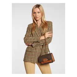 MICHAEL Michael Kors geanta Heather 32s2g7hc0b BRN / ghindă