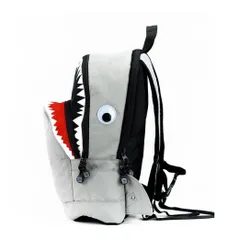 Школьный рюкзак Pick &amp; Pack Shark Shape M-grey