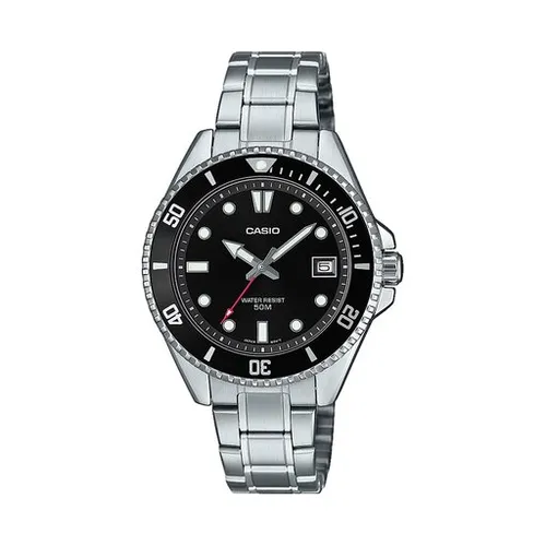 Серебряные часы Casio MDV-10D-1A1VEF