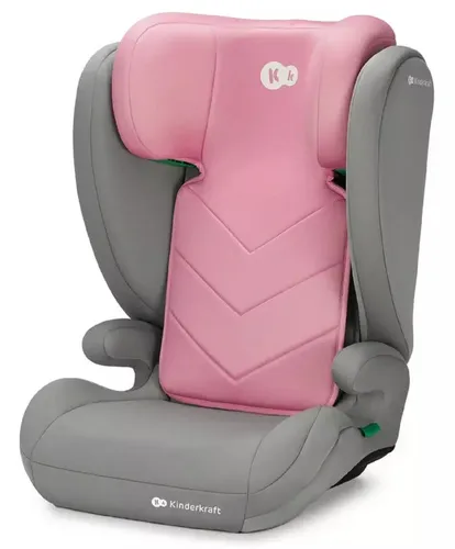 Fotelik samochodowy KINDERKRAFT I-Spark I-Size 2w1 100-150 cm (9-36 kg) Różowy