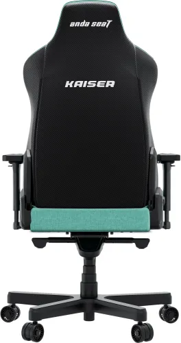 Fotel Anda Seat Kaiser 3E XL Gamingowy do 150kg Tkanina Turkusowy