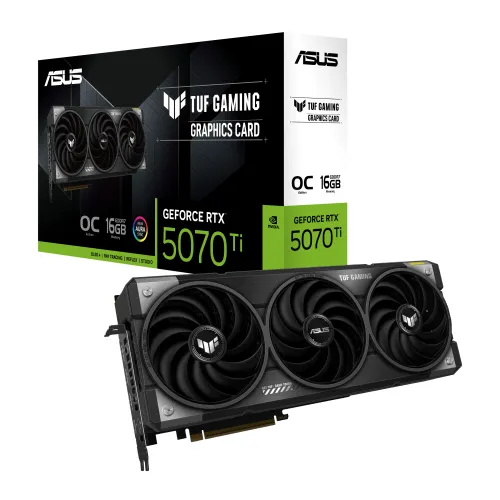 Karta graficzna ASUS TUF Gaming GeForce RTX 5070 Ti OC Edition 16GB GDDR7 256bit DLSS 4