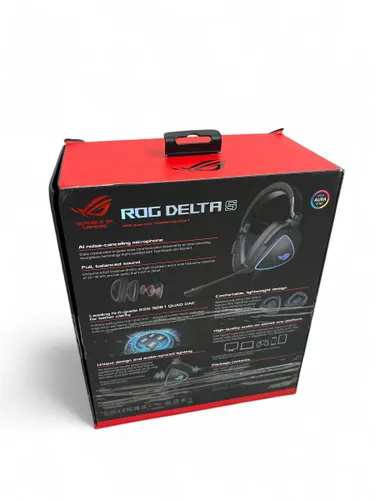Słuchawki Asus Rog Delta S Czarne (90YH02K0-B2UA00) - outlet