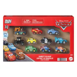 Zestaw pojazdów MATTEL Disney Pixar Cars Auta Mikroauta JBH06 (10 szt.)