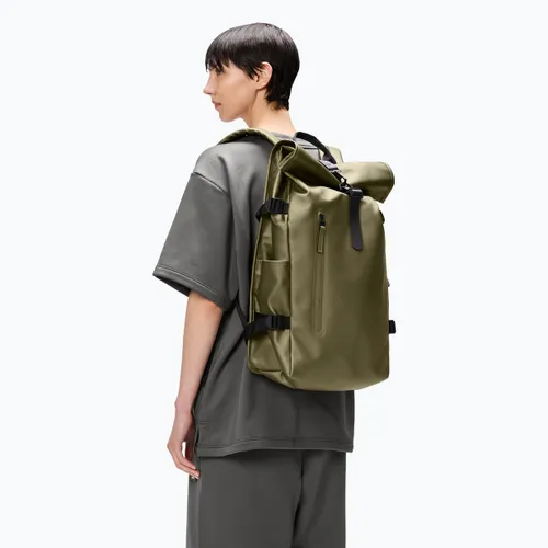 Plecak miejski Rains Rolltop Rucksack Large 23 l revel