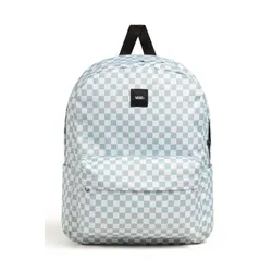Plecak młodzieżowy Vans Old Skool Check Backpack - gray olive