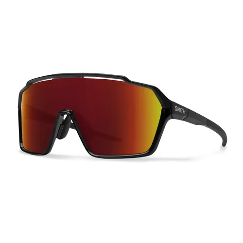 Okulary przeciwsłoneczne Smith Shift XL MAG black/chromapop red mirror/clear