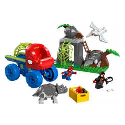 LEGO Klocki SPIDEY 11199 Misja ratunkowa zespołu Spidey'ego w dinoterenówce