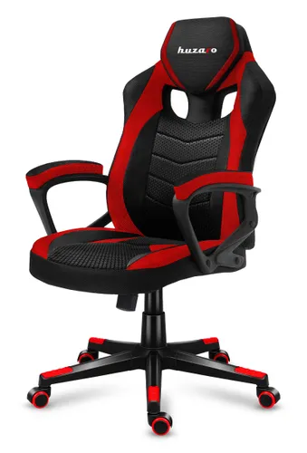 Fotel HUZARO Force 2.5 Czarno-czerwony