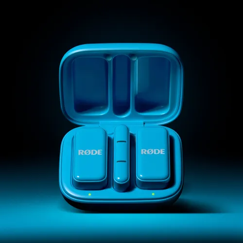 System bezprzewodowy RODE Wireless Micro USB-C Dookólny Niebieski