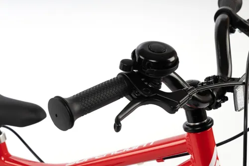 Rower dziecięcy KARBON Superlight Automatic 16 cali dla chłopca Czerwony